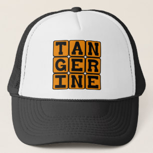 Boné Tangerina, Fruta e Cor