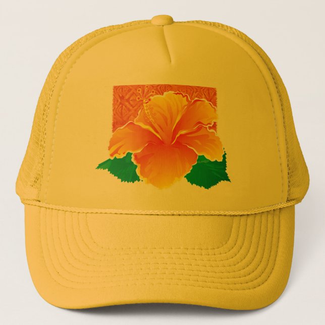 Boné Tapa Hibiscus Hat (Frente)