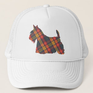 Boné Tartan Buchanan do Terrier Escocês