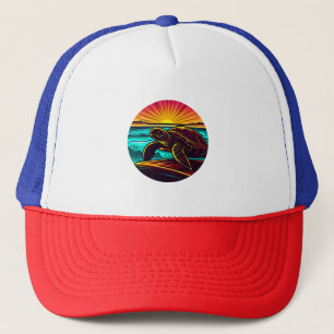 Boné Tartaruga ao pôr do sol, Inspiradora Design