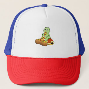 Boné Tartaruga com pizza