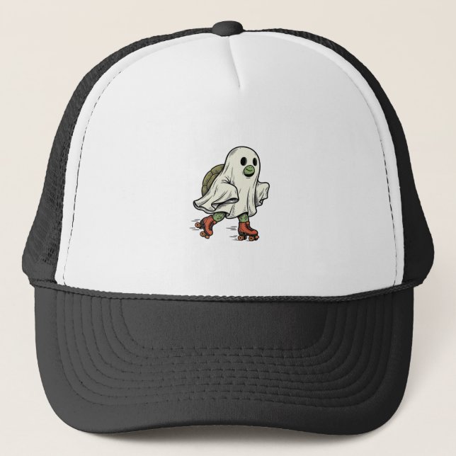 Boné Tartaruga Fantasma Patins Desenho Vintage Hallowee (Frente)