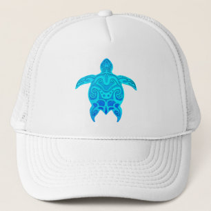 Boné Tartaruga tribal azul