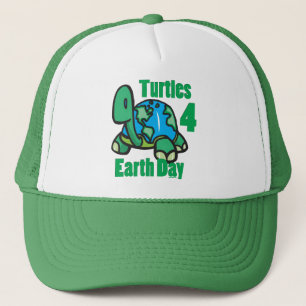 Boné Tartarugas para o Dia da Terra