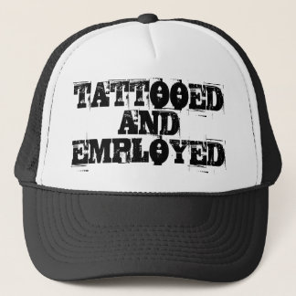 BONÉ TATTOOED AND EMPLOYED CAP