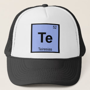 Boné Te - Teiresias Tabela Periódica Química Grega
