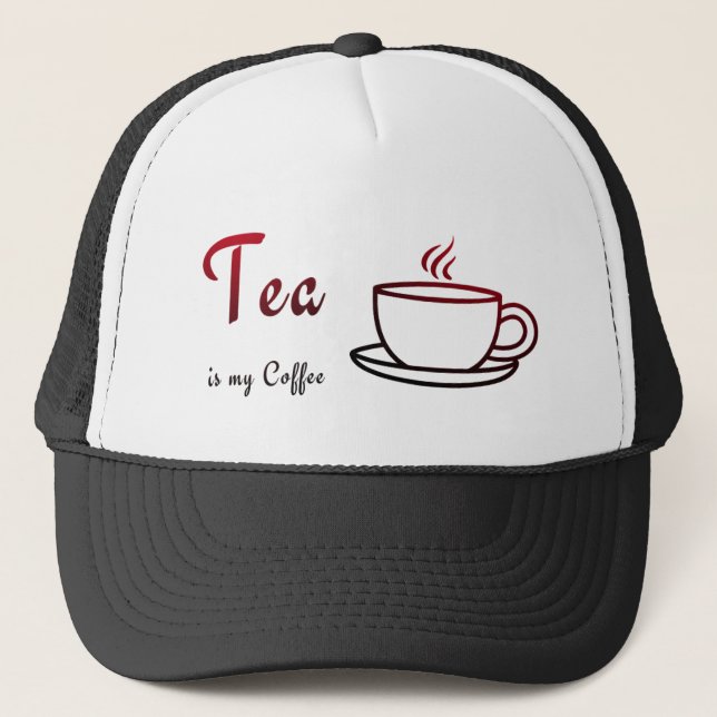 Boné Tea is my Coffee (Frente)