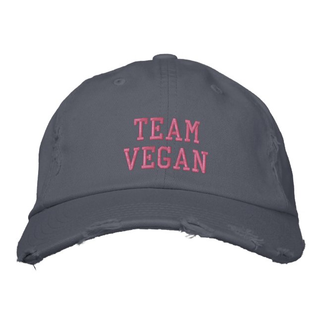 BONÉ TEAM VEGAN (Frente)