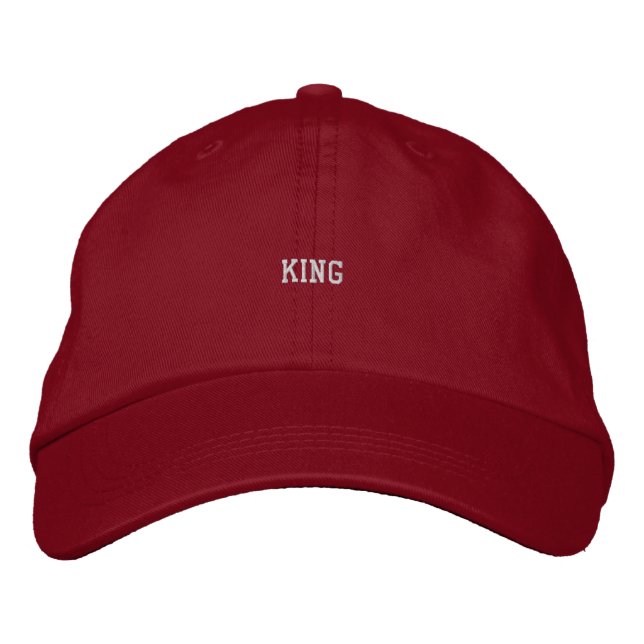 Boné Tecido Premium KING personalizado projetado para H (Frente)