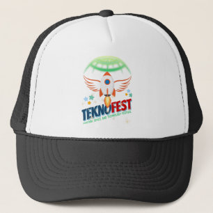Boné TEKNOFEST Rocket Design - Aviação e tecnologia