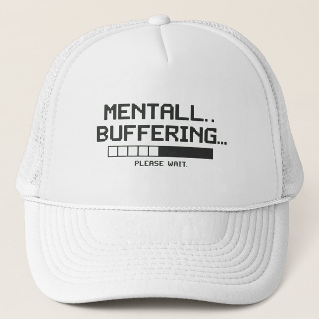 Boné Tela de Carregamento do Buffer Mental (Frente)