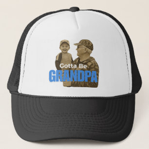 Boné Têm de Ser Avô Classe Retro Vintage Camuflagem Fam