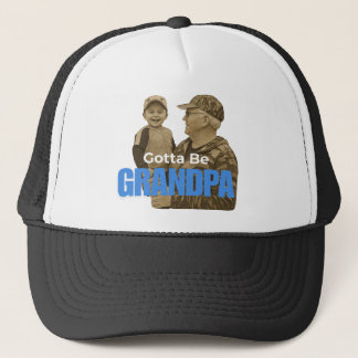 Boné Têm de Ser Avô Classe Retro Vintage Camuflagem Fam