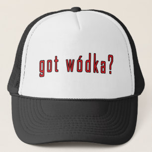 Boné tem wodka?