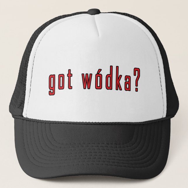 Boné tem wodka? (Frente)