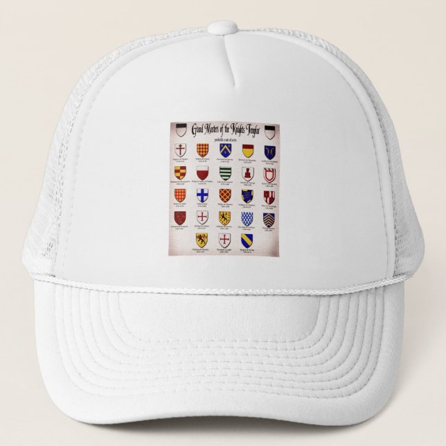 Boné Templar Master Heraldry (Frente)