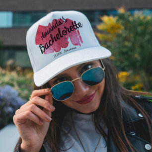 Boné Tendência de Script Bridesmaid da Bachelorette Ros