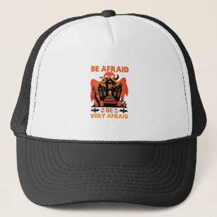 Boné Tenha Muito Medo Casa Assombrada de Halloween Abób