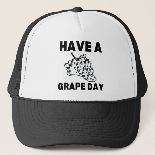 Boné Tenha Um Dia De Uva (Frente)