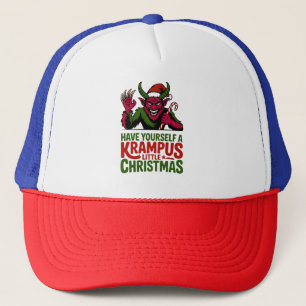 Boné Tenha um Natal Krampus Pequeno Krampus L