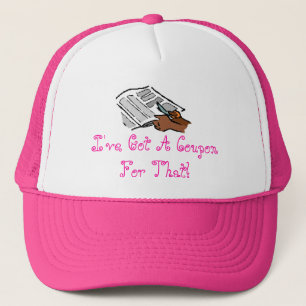 Boné "Tenho um cupom para isso" Extreme Couponer Hat