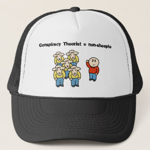 Boné Teórico da Conspiração = não-sheeple