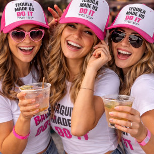Boné Tequila Nos Fez Fazer Isso   Esquadrão de Noivas B
