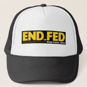 Boné Termine o Fed! Ron Paul 2012