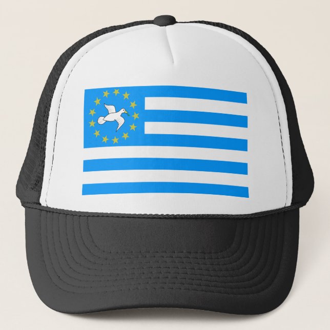 Boné Terra de Ambazonia - de Amba - bandeira de (Frente)