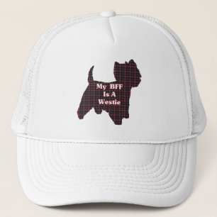 Boné Terrier branco BFF Hat