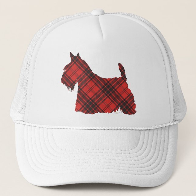 Boné Terrier Escocês Maxwell Tartan (Frente)