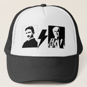 Boné Tesla e Edison - o AC/DC Original.