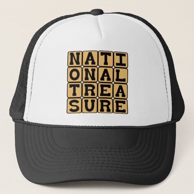 Boné Tesouro Nacional, Presente de Deus para a América (Frente)
