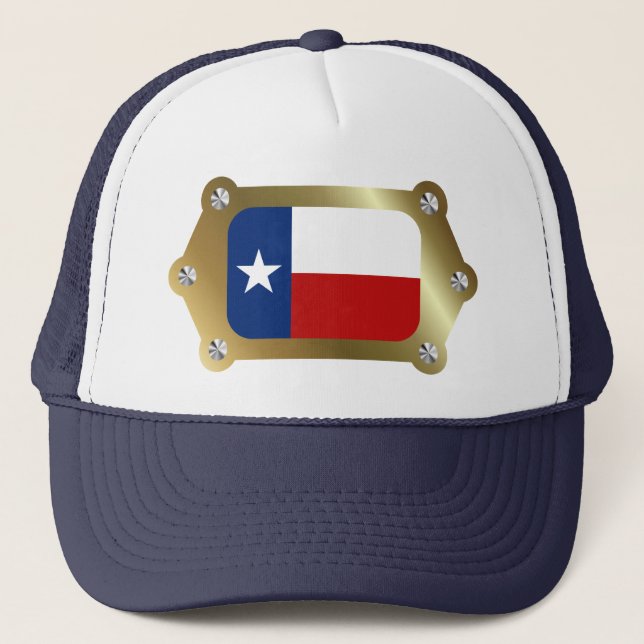 Boné Texas enquadrou Flag Hat (Frente)