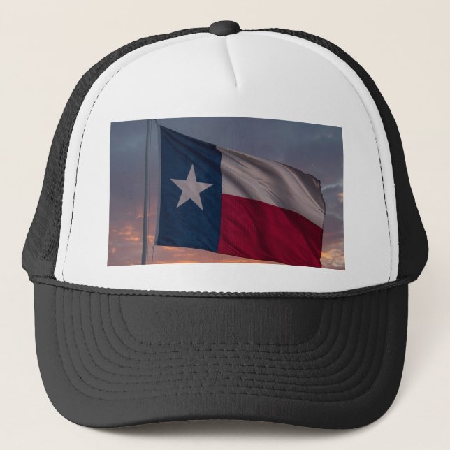 Boné Texas Flag Sunset Cap - Patriotic Hat (Frente)