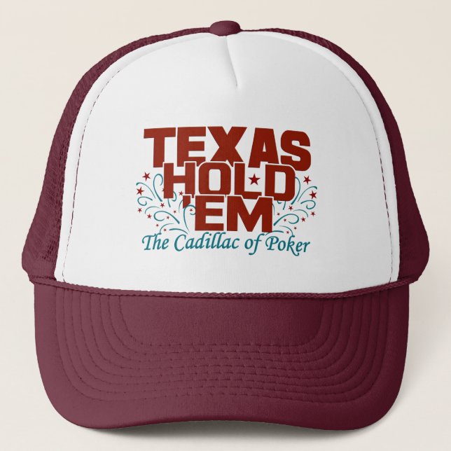 Boné Texas hold-Em hat (Frente)