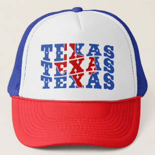 Boné Texas Patriotic State Love USA Trucker Hat