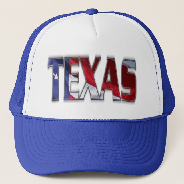 Boné Texas Patriótico e American Flag Hat (Frente)