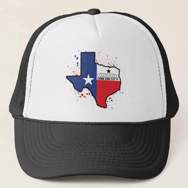 Boné Texas Rally Cry Trucker Hat (Frente)