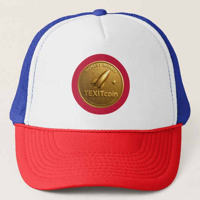 Boné TexitCoin Official Logo On Back Coin on Front (Frente)