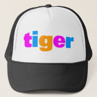 TEXTO DE COREY TIGER 1980 RETRO MULTI COLOR
