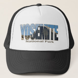 Boné Texto do parque nacional de Yosemite com meia