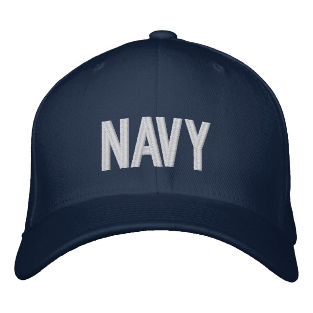Boné Texto NAVY Personalizado com Estilo (Frente)