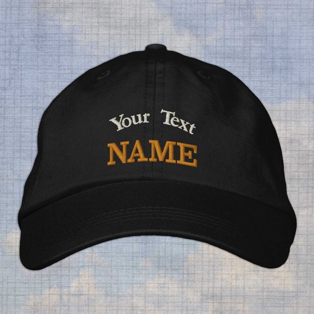 Boné Texto personalizado (Criador carregado)