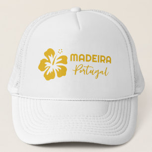 Boné Texto Personalizado Madeira (ou seu destino)