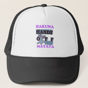 Boné TGIF Hakuna Matata Mãos De Cabeça Engraçada