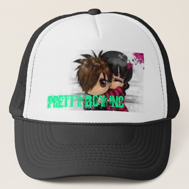 Boné th_animeCAJBRNZC, menino bonito Inc - (Frente)