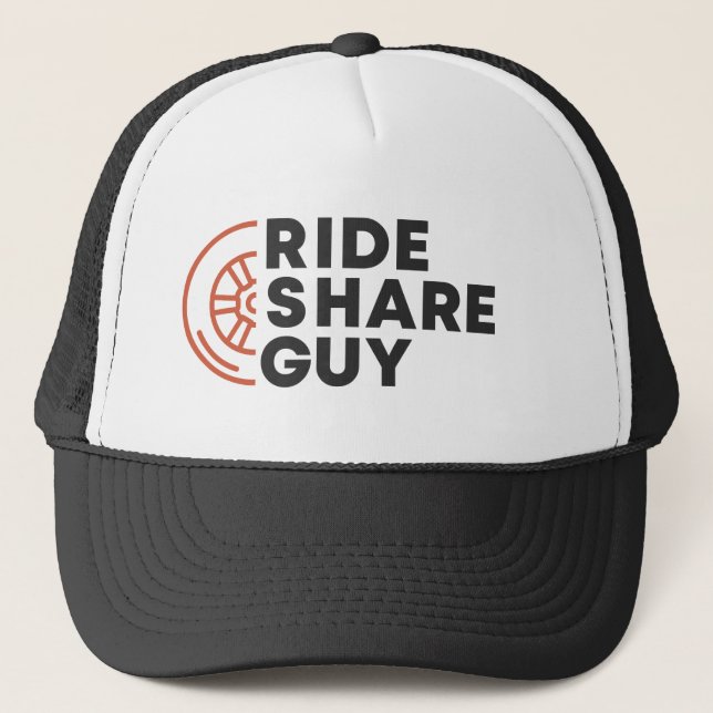 Boné The Rideshare Cara Trucker Hat (NOVO 2019) (Frente)