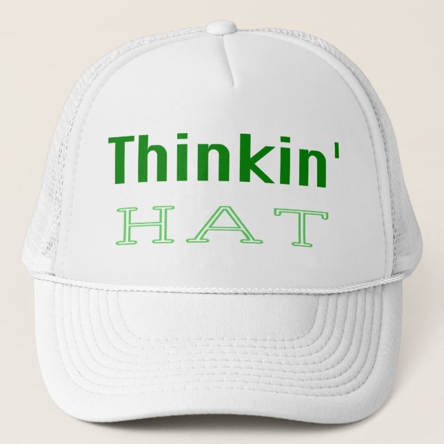 Boné Thinkin Hat (Frente)