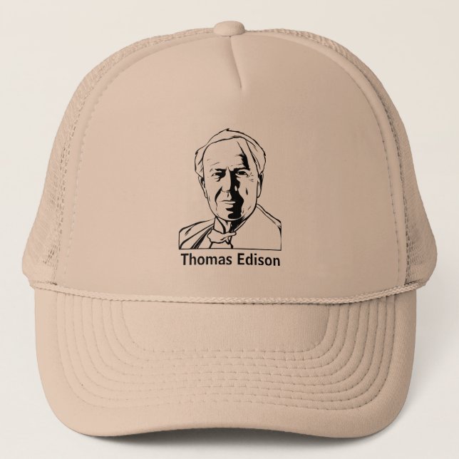 Boné Thomas Edison - chapéu (Frente)
